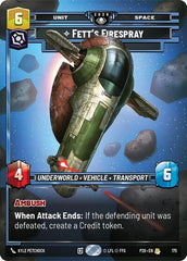 Fett's Firespray - In Pursuit - 175 - Rare - Galactic Championship 2026
