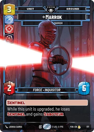 Marrok - Mysterious Warrior - 177 - Rare - Galactic Championship 2026
