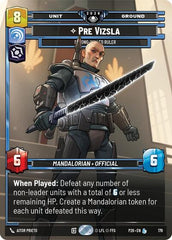 Pre Vizsla - Strong-Willed Ruler - 179 - Legendary - Galactic Championship 2026