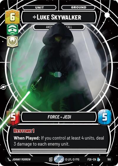 Luke Skywalker - Answering the Call - 188 - Legendary - Galactic Championship 2026