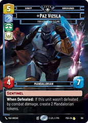 Paz Vizsla - For a Brighter Future - 190 - Rare - Galactic Championship 2026