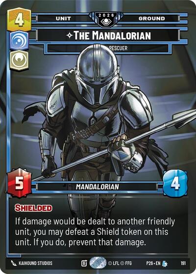 The Mandalorian - Devoted Rescuer (Top 64) - 191 - Legendary - Galactic Championship 2026