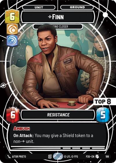 Finn - Looking Closer (Top 8) - 199 - Uncommon - Galactic Championship 2026