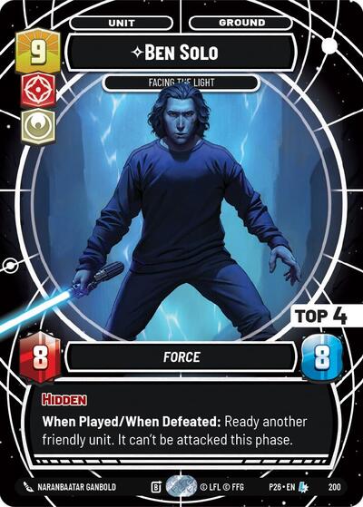 Ben Solo - Facing the Light (Top 4) - 200 - Legendary - Galactic Championship 2026
