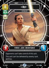 Rey - Skywalker (Champion) - 202 - Legendary - Galactic Championship 2026