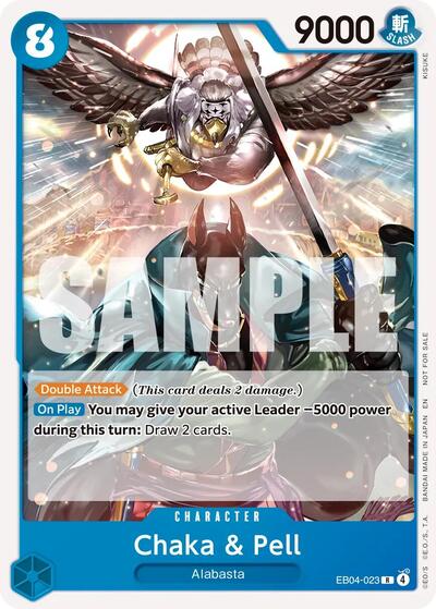 Chaka & Pell (Tournament Pack 2026 Vol. 3) - EB04-023 - Rare - One Piece Promotion Cards