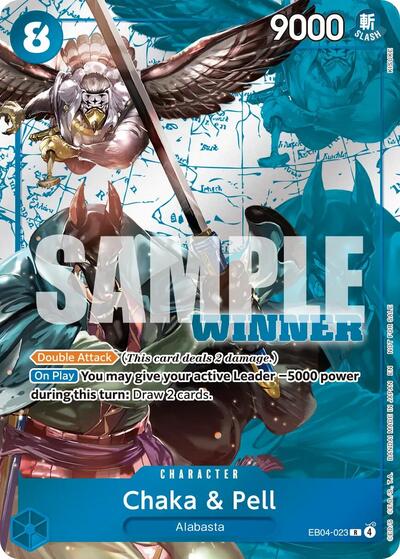 Chaka & Pell (Winner Pack 2026 Vol. 3) - EB04-023 - Rare - One Piece Promotion Cards