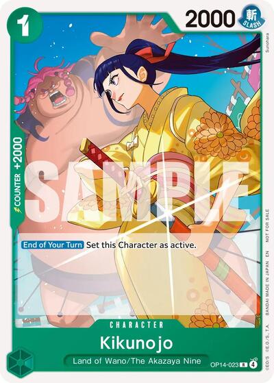 Kikunojo (Tournament Pack 2026 Vol. 3) - OP14-023 - Rare - One Piece Promotion Cards