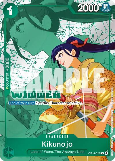 Kikunojo (Winner Pack 2026 Vol. 3) - OP14-023 - Rare - One Piece Promotion Cards