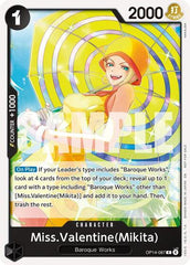 Miss.Valentine(Mikita) (Tournament Pack 2026 Vol. 3) - OP14-087 - Rare - One Piece Promotion Cards