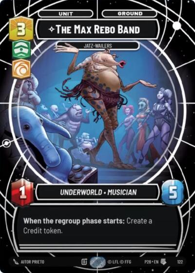 The Max Rebo Band - Jatz-Wailers - 122 - Uncommon - Galactic Championship 2026
