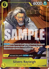 Silvers Rayleigh - OP14-108 - Rare (One Piece Card Game Illustration Box Vol. 7) - One Piece Promotion Cards