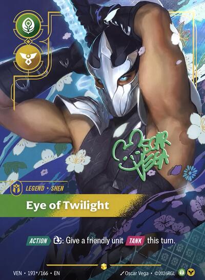 Shen, Eye of Twilight - 193*/166 - Showcase (Signature) - Vendetta
