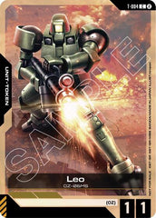 Leo (T-004) Token (WCS 26-27 Participation Pack Vol.2) - T-004 - COMMON - Gundam Promotional Cards