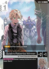 Quatre Raberba Winner (Event Pack 02) - GD05-100 - UNCOMMON - Gundam Promotional Cards