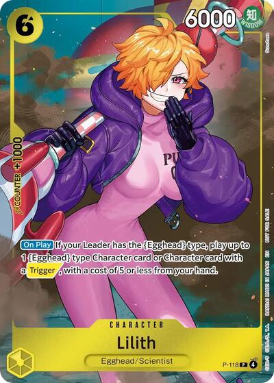 Lilith (Event Pack Vol. 9) - P-118 - Promo - One Piece Promotion Cards