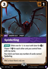 Spiderling - 097/166 - Common - Riftbound Organized Play Promotional Cards