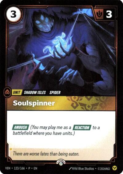 Soulspinner - 123/166 - Common - Riftbound Organized Play Promotional Cards