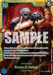 Rocks.D.Xebec - OP17-118 - Secret Rare - The World's Strongest Warriors