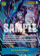 Rocks.D.Xebec - OP17-118 - Secret Rare (Alternate Art) - The World's Strongest Warriors