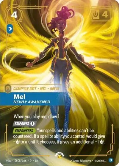 Mel, Newly Awakened - 069b/166 - Epic - Riftbound Organized Play Promotional Cards