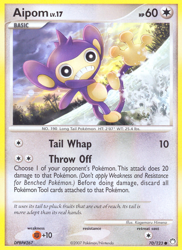 Aipom - 070/123 - Mysterious Treasures