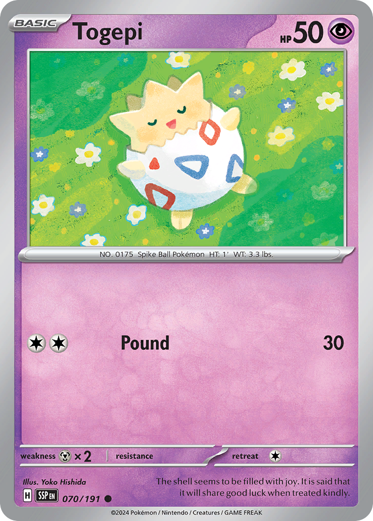 Togepi - 070/191 - Surging Sparks