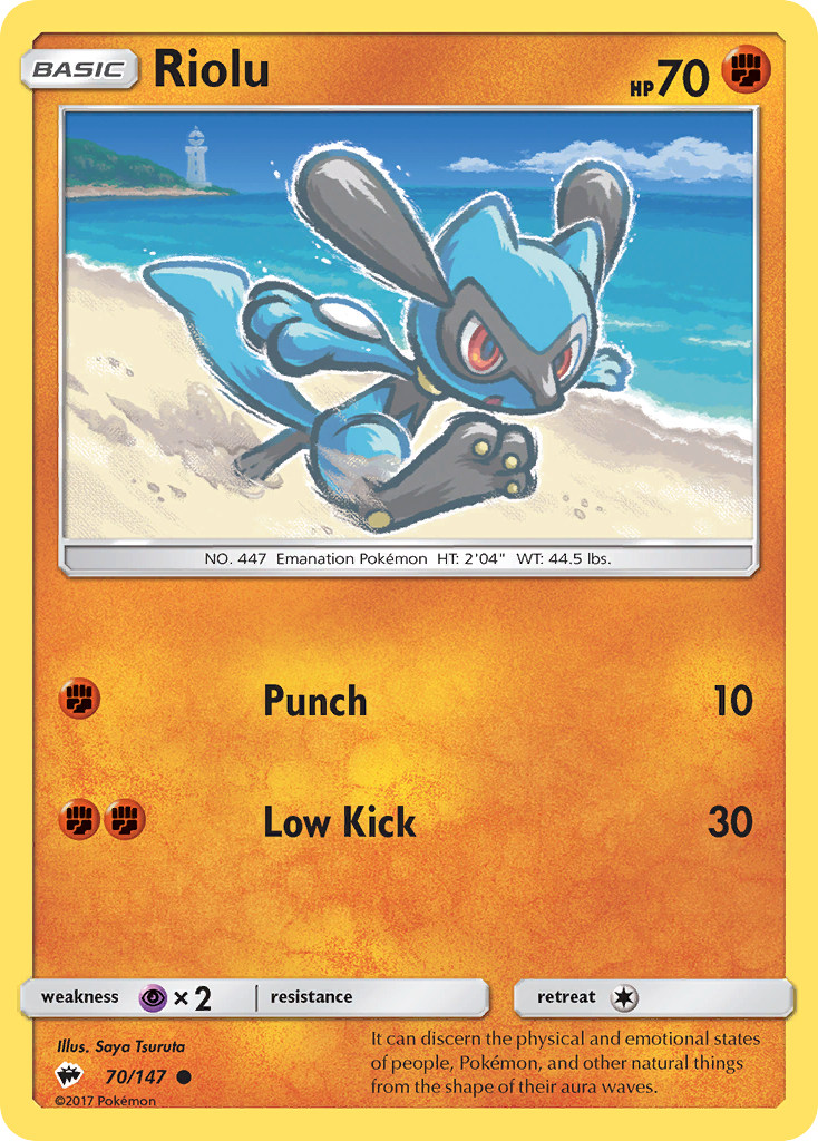 Riolu - 070/147 - Burning Shadows