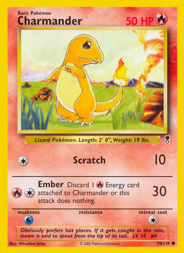 Charmander - 070/110 - Legendary Collection