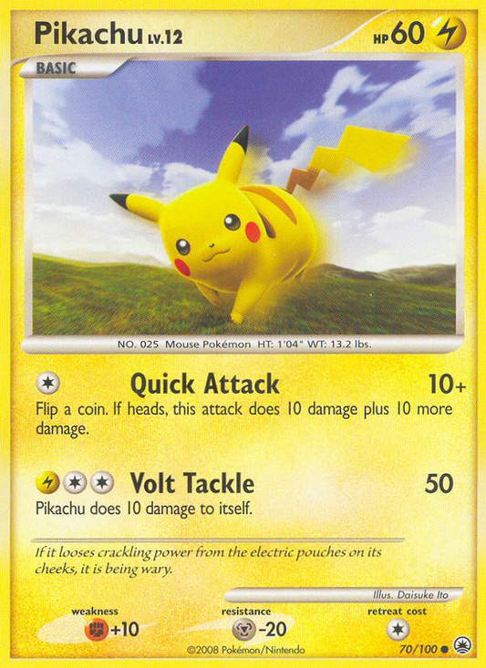 Pikachu - 070/100 - Majestic Dawn