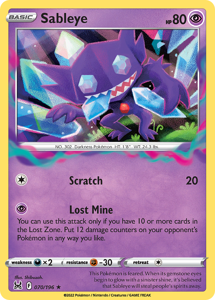 Sableye - 070/196 - Lost Origin