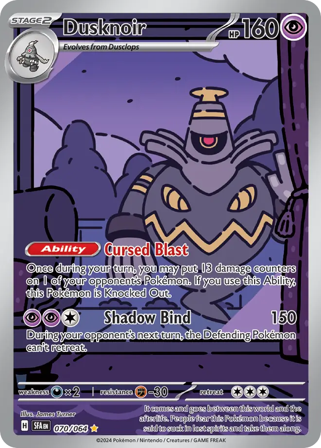 Dusknoir - 70/64 - Shrouded Fable