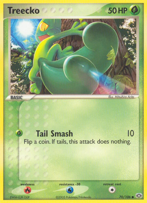 Treecko - 070/106 - Emerald