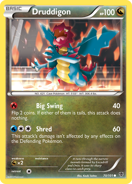 Druddigon - 070/101 - Plasma Blast