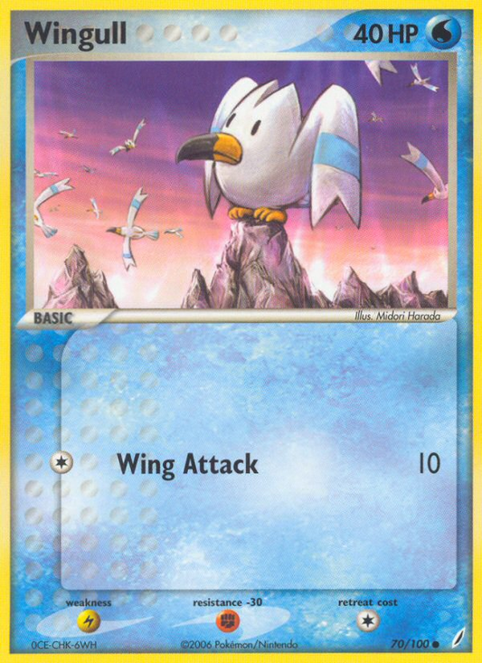 Wingull - 070/100 - Crystal Guardians