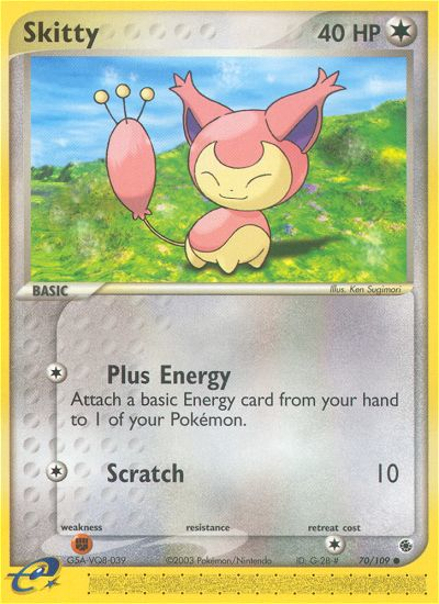 Skitty - 070/109 - Ruby & Sapphire