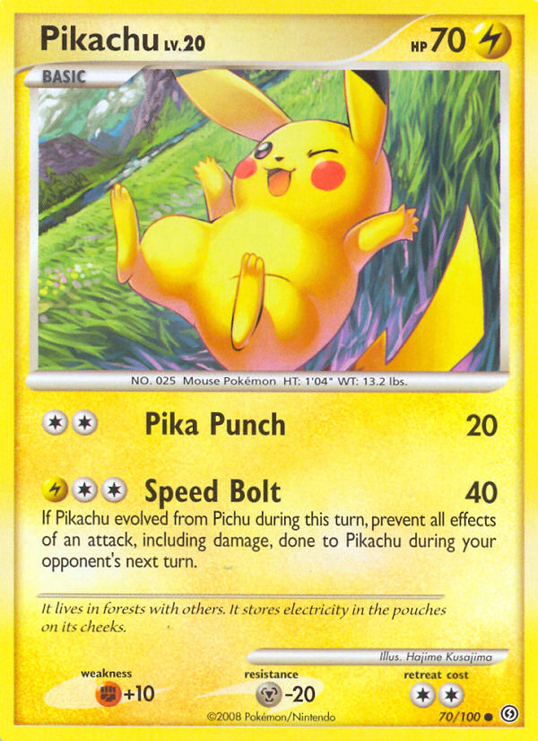 Pikachu - 070/100 - Stormfront