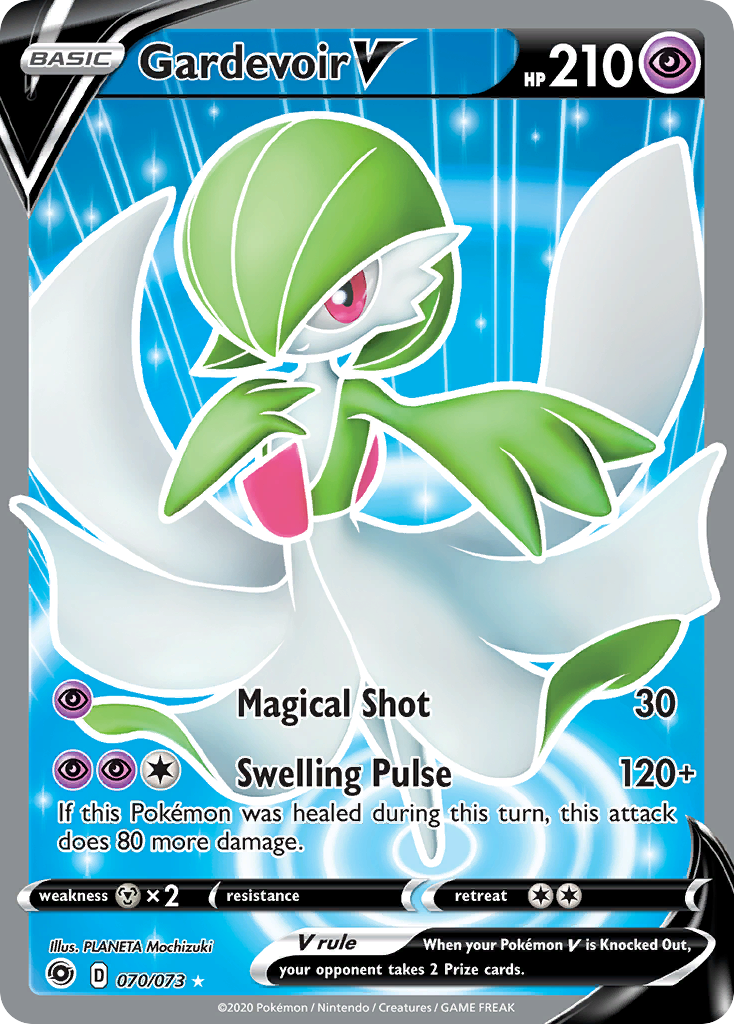 Gardevoir V - 70/73 - Champion's Path