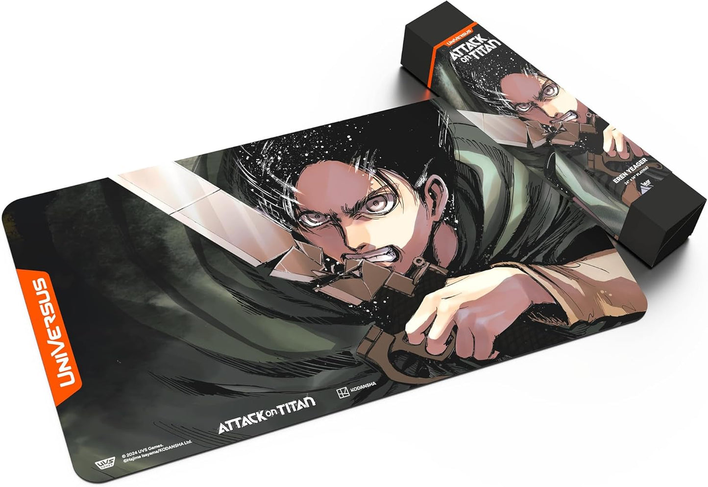 Attack on titan battle for humanity playmat - Eren Yeager