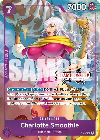 Charlotte Smoothie (CS 26-27 Event Pack) - P-090 - Promo - One Piece Promotion Cards