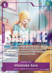 Vinsmoke Sora (CS 26-27 Celebration Pack) - OP12-062 - Rare - One Piece Promotion Cards