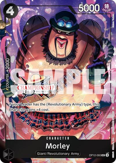 Morley (CS 26-27 Celebration Pack) - OP12-093 - Uncommon - One Piece Promotion Cards