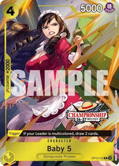 Baby 5 (CS 26-27 Celebration Pack) - OP12-112 - Rare - One Piece Promotion Cards