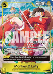 Monkey.D.Luffy (CS 26-27 Celebration Pack) - P-106 - Promo - One Piece Promotion Cards