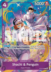 Shachi & Penguin (CS 26-27 Celebration Pack) - ST10-008 - Common - One Piece Promotion Cards