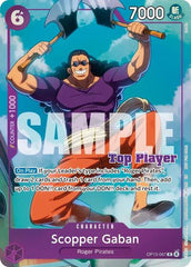 Scopper Gaban (CS 26-27 Top Player Pack Vol. 1) - OP13-067 - Rare - One Piece Promotion Cards