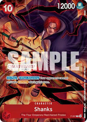 Shanks (CS 26-27 Event Pack Finalist Ver.) - P-097 - Promo - One Piece Promotion Cards