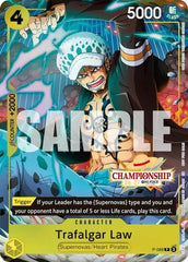 Trafalgar Law (CS 26-27 Event Pack Finalist Ver.) - P-088 - Promo - One Piece Promotion Cards