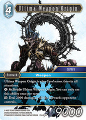 Ultima Weapon Origin - 29-021R - Rare - Blissful Eternity