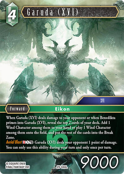 Garuda (XVI) - 29-046L - Legend - Blissful Eternity